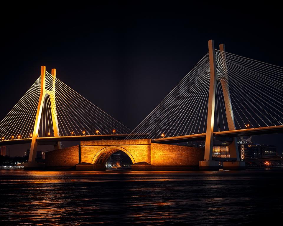 ponte comparação série ponte comparação série